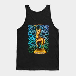 Sagittarius Zodiac Sign - Cool Astrology Gift and Horoscope Tank Top